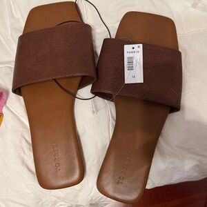 Torrid Tan Slide Sandals for Women